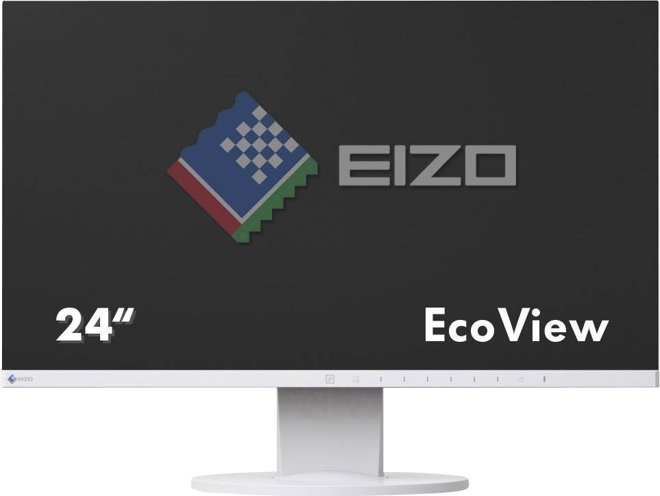 EIZO EV2450-WT LED 60.5 cm (23.8 inch) EEC A+ (A+ - F) 1920 x 1080 p Full HD 5 ms DVI, USB, VGA, HDMI™, DisplayPort, Audio 5.1 (3.5 mm jack) IPS LED