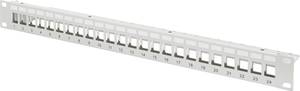 Digitus DN-91410 24 ports Network patch panel 483 mm (19") Unequipped 1 U Multicolour Unequipped