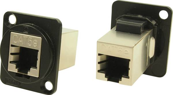 XLR adapter FTP RJ45 CAT 5e Adapter, built-in CP30220SMB CP30220SMB Cliff Content: 1 pc(s)
