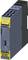 Siemens safety relay, SIRIUS model, for industrial applications, with input and output terminals and reset button.