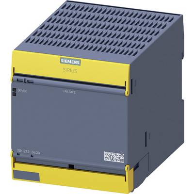 A grey and yellow Siemens technical device with the inscription 'SIRIUS' and 'DEVICE'.