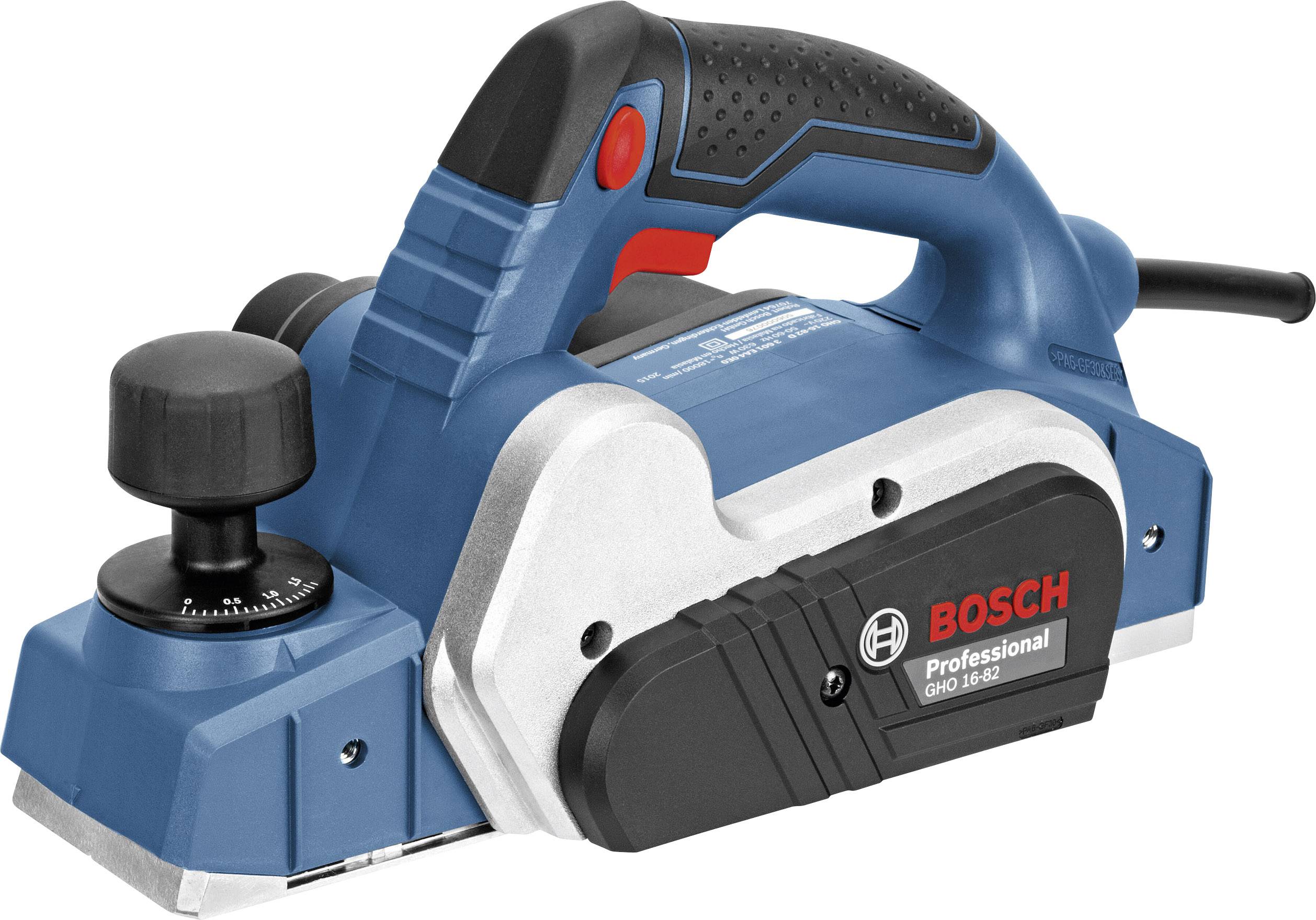 Bosch Professional GHO 16-82 Power planer Plane width: 82 mm 630 W Fold depth (max.): 9 mm