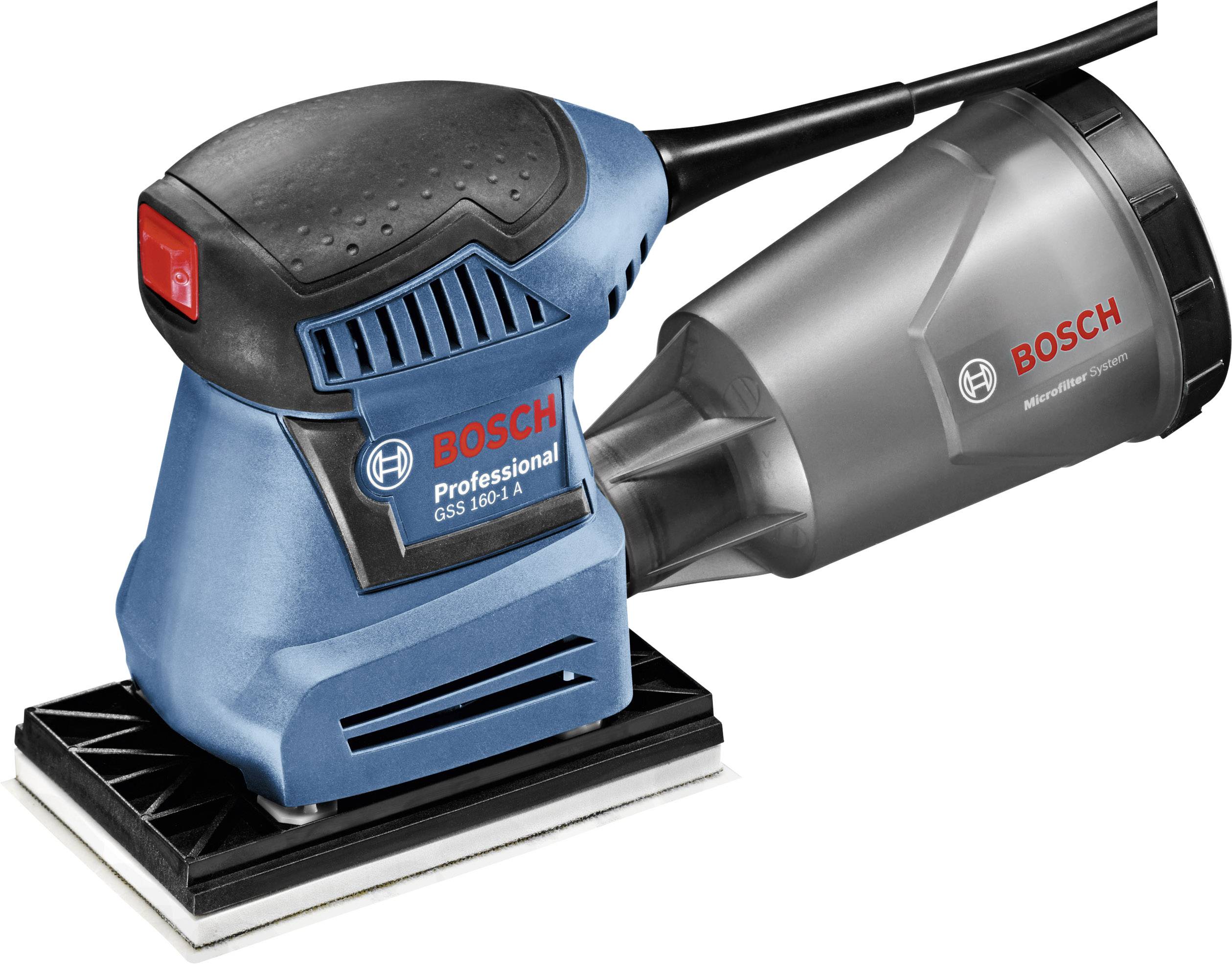 Bosch Professional GSS 160-1A 160 Multi 06012A2300 Random-orbit sander incl. case 180 W 100 x 150 mm