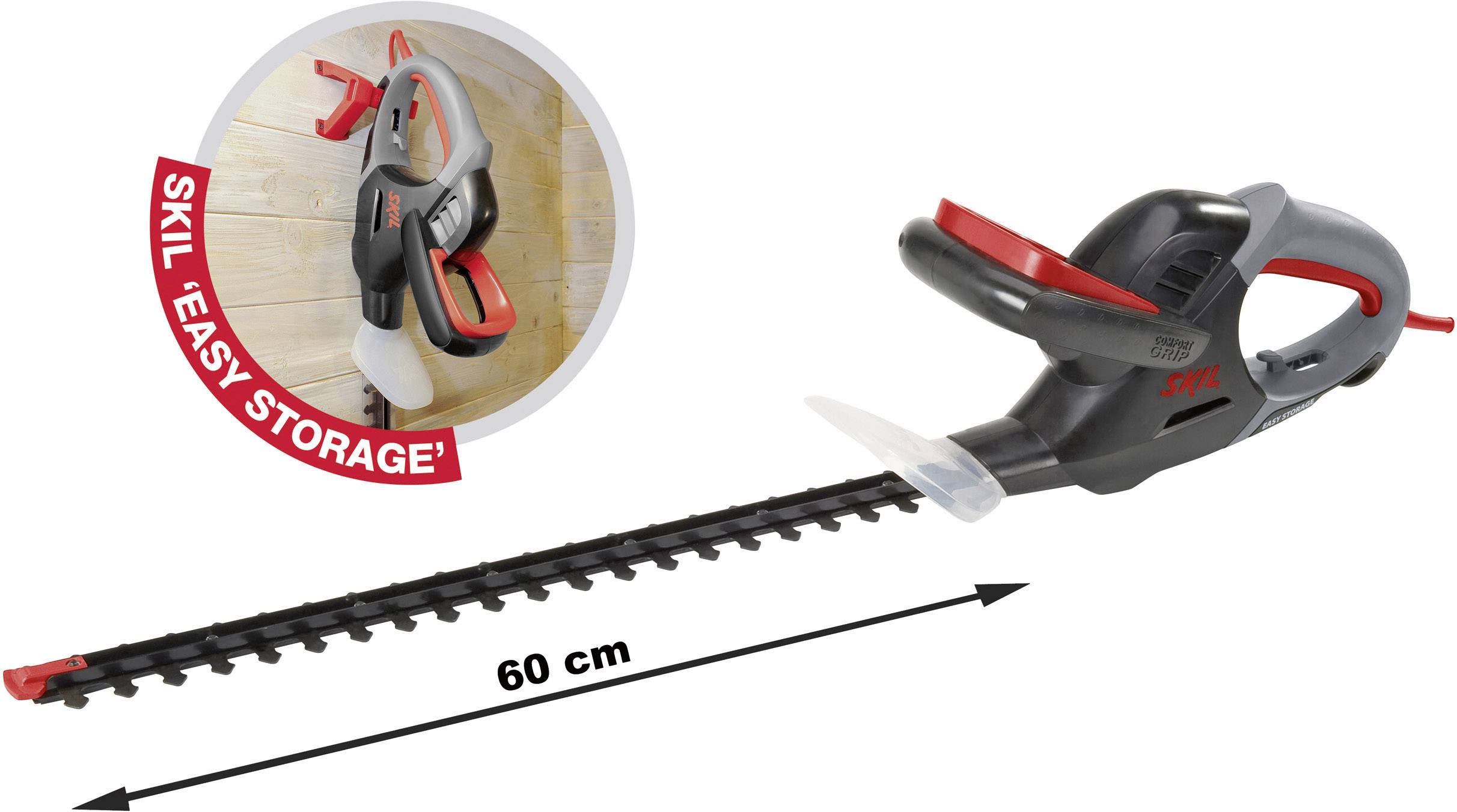SKIL 0745 AA Mains Hedge trimmer 450 W 600 mm