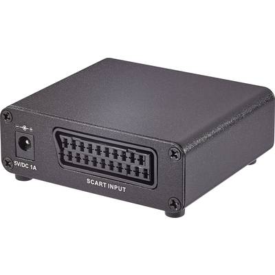 SpeaKa Professional AV Converter SP-SC/HD-02 [SCART - HDMI, Jack] 1920 x 1080 Pixel