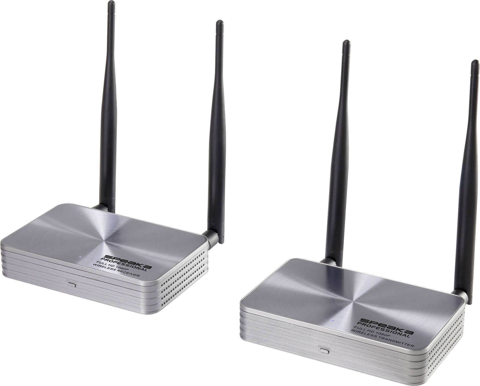 SpeaKa Professional SP-HDFS-03 Wireless HDMI (set) 100 m 5 GHz 1920 x 1080 p HDMI output (loop-through)