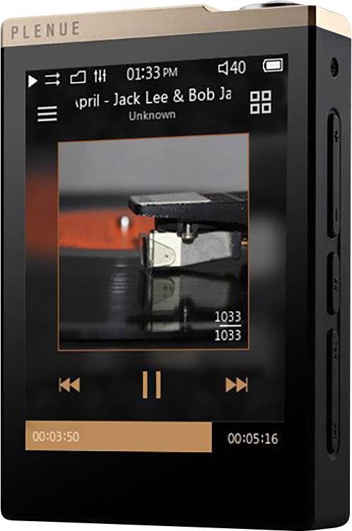 GoldBlack COWON PLENUE D Digital Media Player MP3 HiFi 24bit 32GB 2.8" Touch 