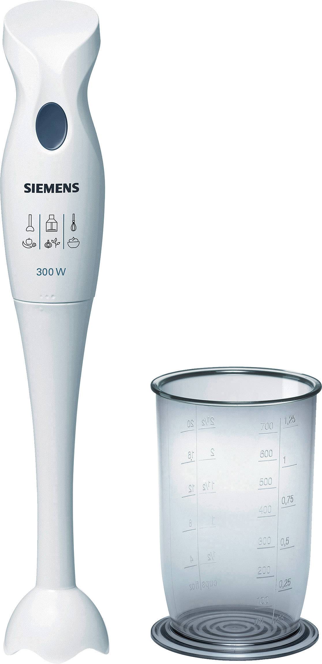 Siemens Hausgeräte MQ5B150N blender 300 W with mixing jar White | Conrad.com
