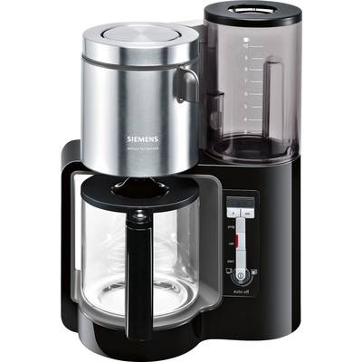 Siemens TC86303 Coffee maker Black, Anthracite  Cup volume=15 Glass jug, Plate warmer
