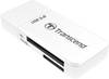 Transcend RDF5W External memory card reader USB A (USB 3.2 1st gen) White