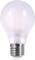 A light bulb with a screw thread, depicted against a neutral background.