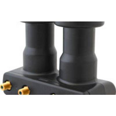MegaSat Diavolo Quad LNB Monoblock No. of participants: 4 LNB feed size: 40 mm gold-plated terminals, weatherproof Black-1