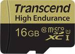 Transcend micro SDHC card 16GB Class 10 high-Endurance