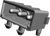 TE Connectivity Pin housing PCB MATE-N-LOK Total number of pins 3 Contact spacing: 5.08 mm 643488-1 1 pc(s)