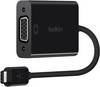 Belkin F2CU037btBLK USB / VGA Adapter [1x USB-C® plug - 1x VGA socket] Black 15.00 cm