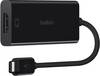 Belkin F2CU038btBLK USB / HDMI Adapter [1x USB-C® plug - 1x HDMI socket] Black 15.00 cm
