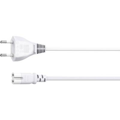 Hama 00118024 Current Mains cable  White 5.00 m 
