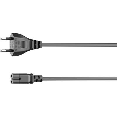 Hama 00118025 Current Mains cable  Black 5.00 m 