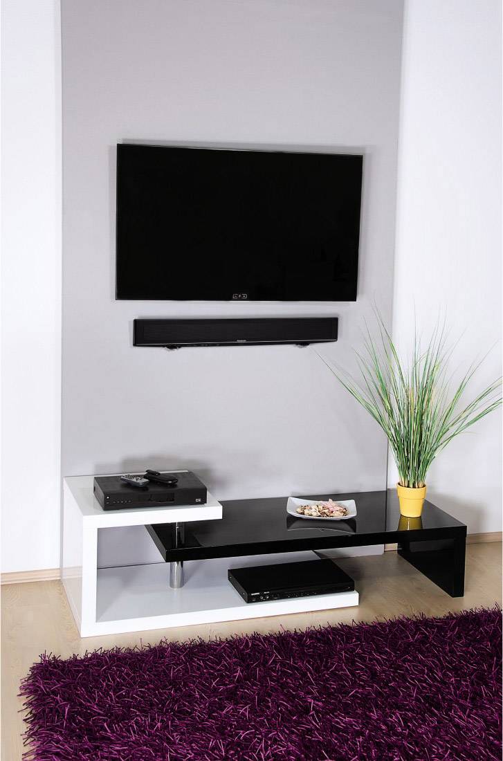 Hama Soundbar Soundbar mounting brackets Rigid Distance to wall (max