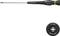 'Screwdriver with black handle, non-insulated, ESD PH1 x 80. Bernstein logo on the side and metal shaft. View of the handle base.'