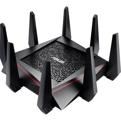 Asus RT-AC5300 Wi-Fi router  2.4 GHz, 5 GHz 5.3 GBit/s 