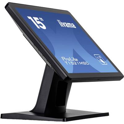 Iiyama T1521MSC-B1 Touchscreen EEC: E (A - G) 38.1 cm (15 inch) 1024 x 768 p 4:3 8 ms VGA, USB TN LED-3