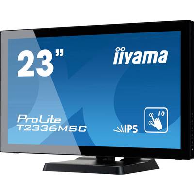 Iiyama ProLite T2336MSC Touchscreen EEC: F (A - G) 58.4 cm (23 inch) 1920 x 1080 p 16:9 5 ms USB A (USB 3.2 1st gen), VG-1