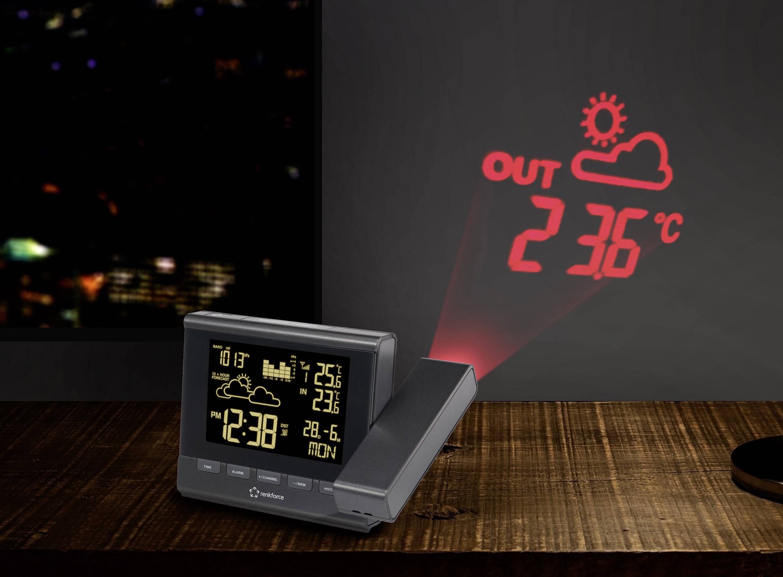 projection digital clock