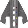 TOOLCRAFT PLE-0A1 Crimping Bits Heatshrink terminals Crimp area: 0.5 up to 10 mm² Suitable for brand (pliers): TOOLCRAFT PZ-500