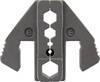 TOOLCRAFT PLE-0E Crimping Bits Suitable for: RG58, RG59, RG62, RG6 Suitable for brand (pliers): TOOLCRAFT PZ-500