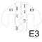 'Demolition Template E3' with continuous measurements from 0.68 to 2.55 for precise work.