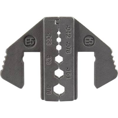 TOOLCRAFT PLE-0E5 Crimping Bits Suitable for: RG174, RG179, RG8218 Suitable for brand (pliers): TOOLCRAFT PZ-500-0