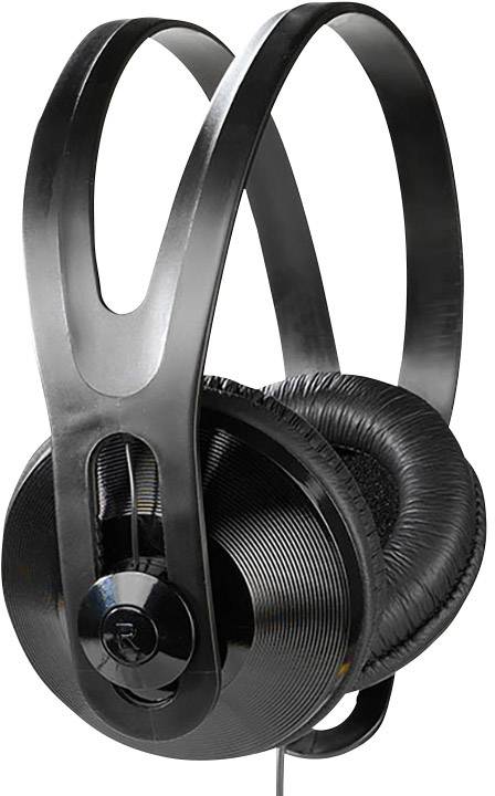 Vivanco SR 97 TV TV Over-ear headphones Corded (1075100) Black Noise cancelling