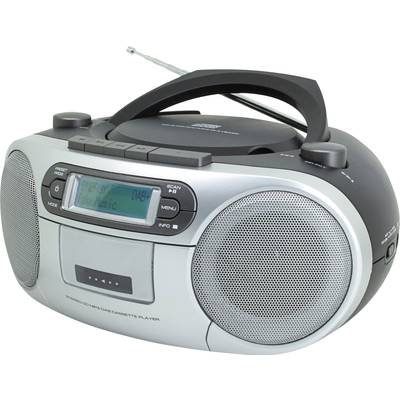 soundmaster SCD7900 Radio CD player DAB+, FM AUX, CD, Tape, USB Black