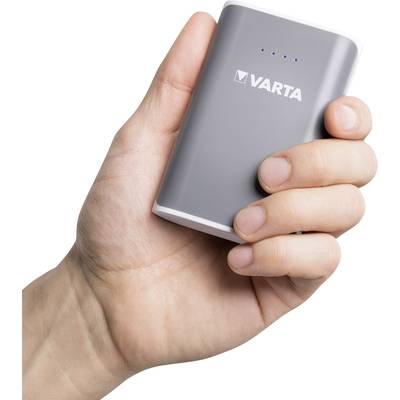Varta Varta Cons.Varta Power bank 6000 mAh Li-ion Grey, White Status display-5