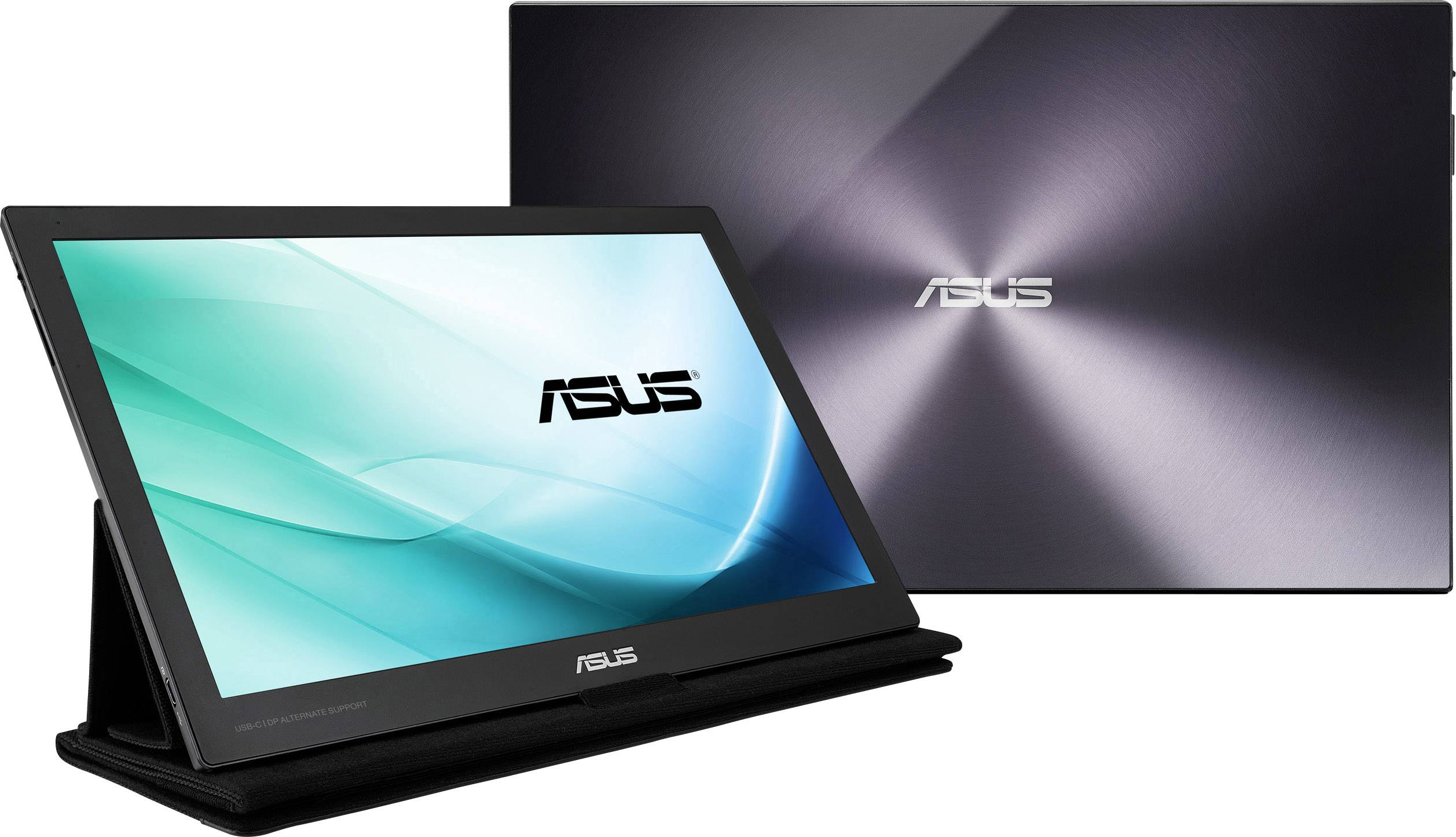 Asus MB169C+ LED EEC F (A - G) 39.6 cm (15.6 inch) 1920 x 1080 p 16:9 5 ms USB C® IPS LED-1