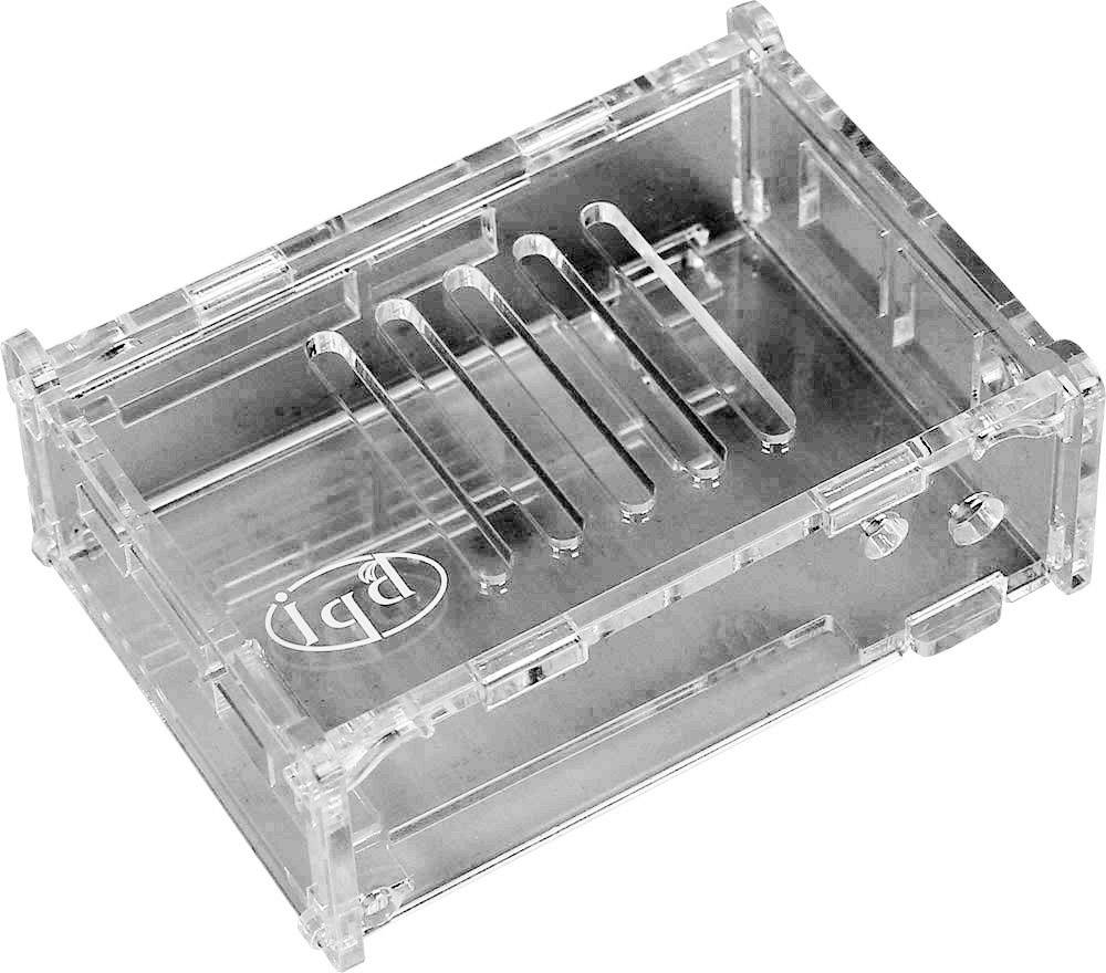 Banana PI bananaPIM3-Case1 SBC housing Compatible with (development kits): Banana Pi Transparent-1
