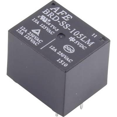 AFE BRD-SS-105LM PCB relay 5 V DC 15 A 1 maker 1 pc(s) 