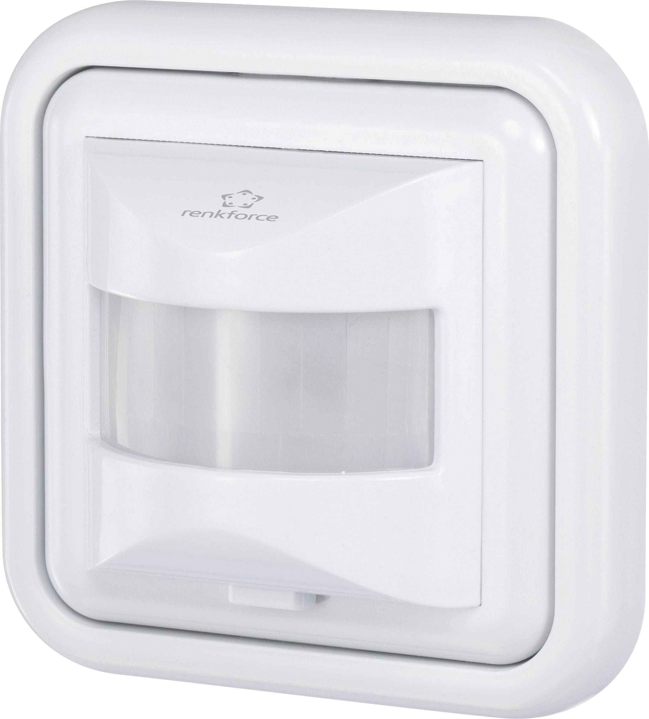 Renkforce 4016139070186 Flush mount PIR motion detector 160 ° Relay White IP20