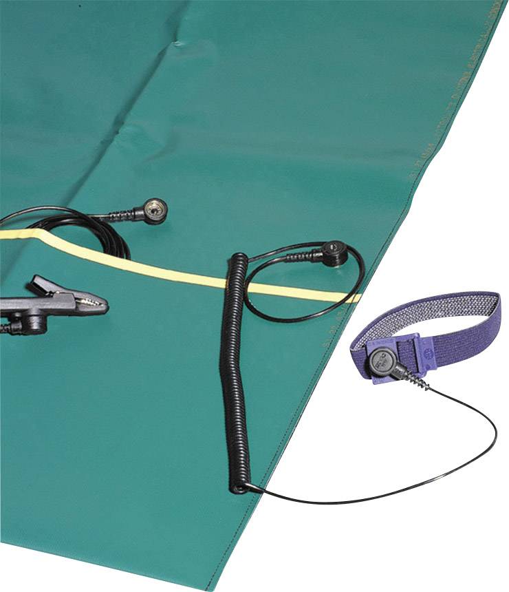 Bernstein Tools for Electronics 9-354 ESD maintenance kit Green (L x W x H) 500 x 400 x 0.35 mm