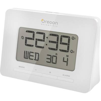   Oregon Scientific  RM 938 white  Radio  Alarm clock  White  Alarm times 2    