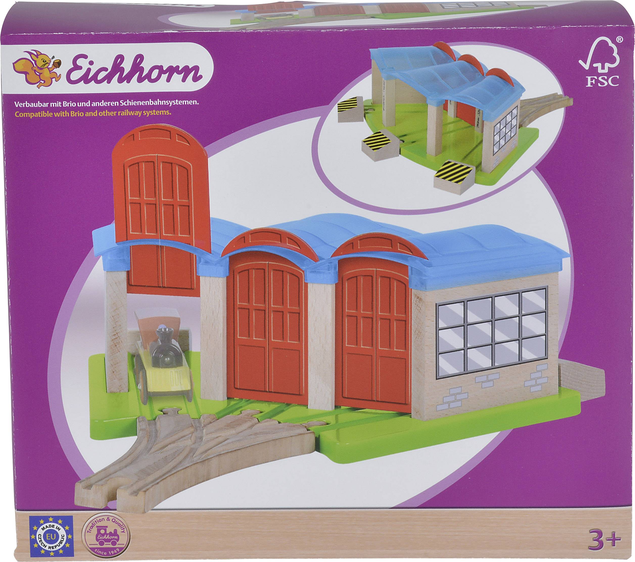 Eichhorn Wooden Train Set Depot 100001521 Conrad Com Your Review Eichhorn Wooden Train