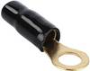 Kash 24K036 Ring terminal Cross section (max.)=20 mm² Hole Ø=8 mm Partially insulated Black 1 pc(s)