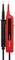 Voltage tester with red and black handle shows voltage readings from 12 to 690 volts. Primarily used for measuring electrical voltage.