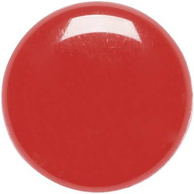 Red circle, monochrome design, potentially used as a graphic element or symbol in a user interface.