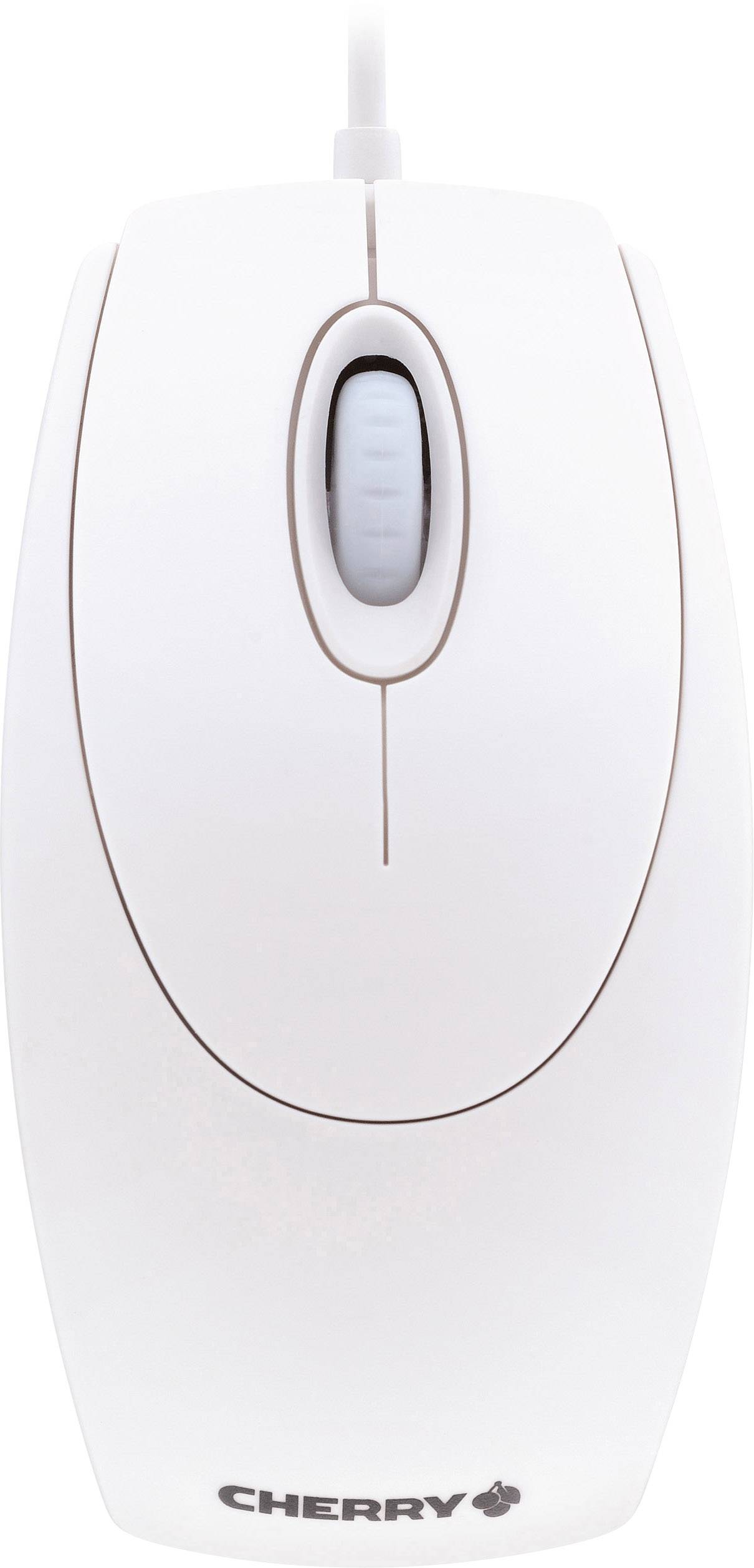 CHERRY Wheelmouse Optical Mouse USB Optical White 3 Buttons 1000 dpi