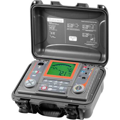 Sonel MIC-5005 Insulation tester Calibrated to (ISO standards) 250 V, 500 V, 1000 V, 2500 V, 5000 V 15 TΩ-1