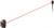 'Optical sensors with a red laser beam between them for distance measurement. Suitable for industrial applications.'