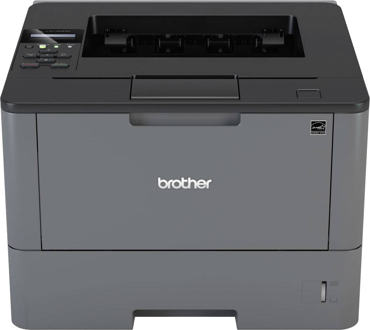 Brother HL-L5100DN Monochrome laser printer A4 40 pages/min 1200 x 1200 dpi LAN, Duplex