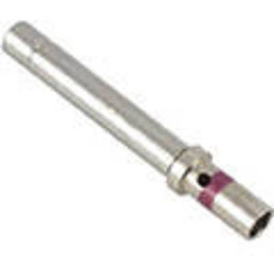 A silver-coloured metal tube with a red ring in the centre, likely part of a tool or machine component.